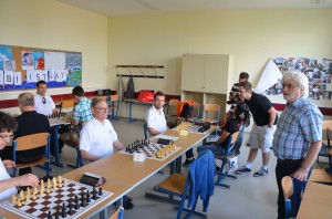 une partie de l'équipe